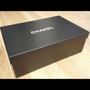 Authentic Chanel shoe box